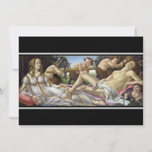 Sandro Botticelli - Venus och Mars Tack Kort