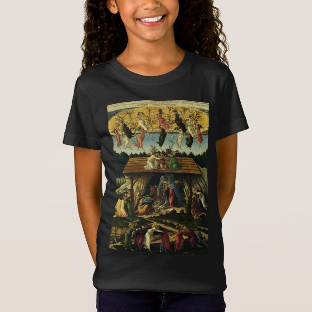 Sandro Botticellis mystiska nyhet T Shirt (Framsida)