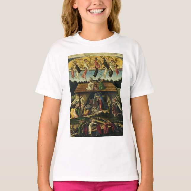 Sandro Botticellis mystiska nyhet T Shirt (Framsida)