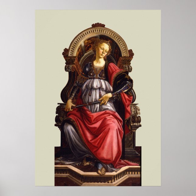 Sandro Botticellis Renaissance Art Poster (Framsidan)