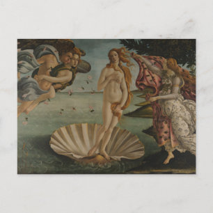 Sandro Botticellis Venus födelse - vykort