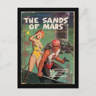 SANDS OF MARS_Pulp Art Vykort