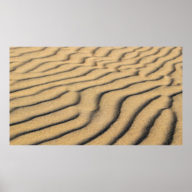 Sandsandsandsandsanddyner, vinkara sanddyner poster (Framsidan)