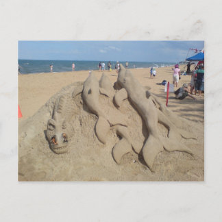 Sandskulpturer Vykort