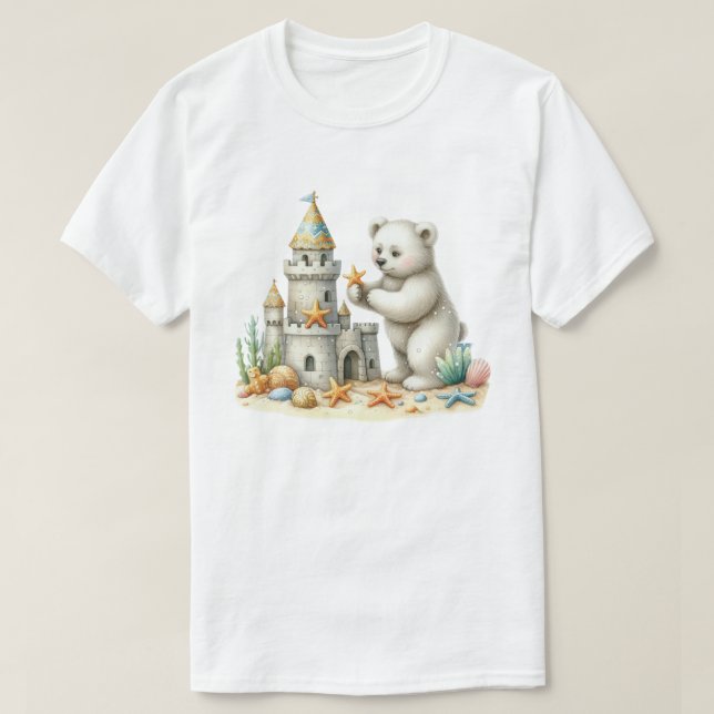 Sandslott T Shirt (Design framsida)