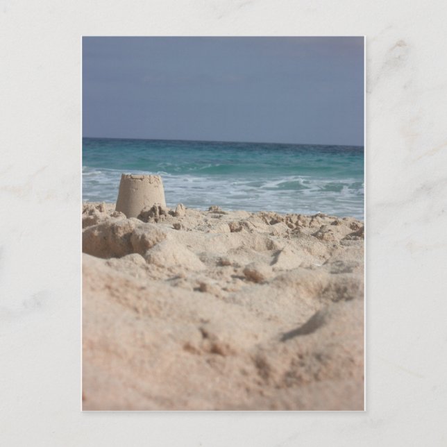 sandslott vykort (Framsida)