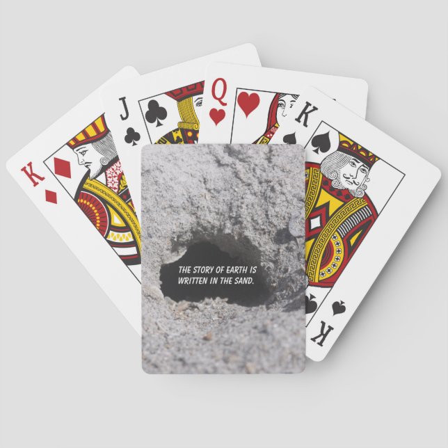 Sandspelkort Casinokort (Baksidan)