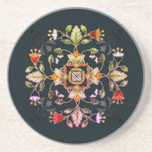 Sandstens Barunderlägg - Fiori Dark Underlägg