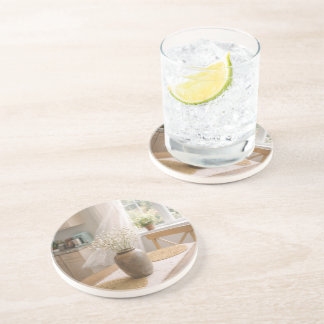 Sandstens Coaster Neutral Farmhouse Babysand Underlägg