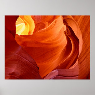 Sandstensformationer Paria Canyon Arizona Poster
