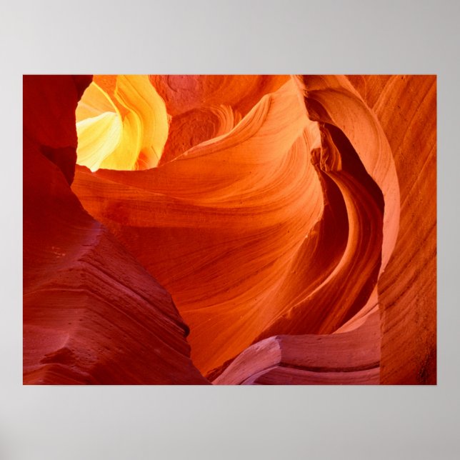 Sandstensformationer Paria Canyon Arizona Poster (Framsidan)