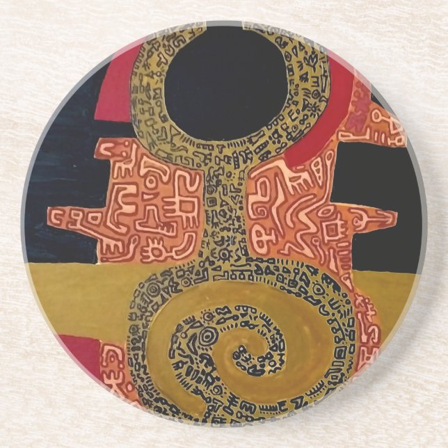 Sandstone Coaster Underlägg (Framsidan)