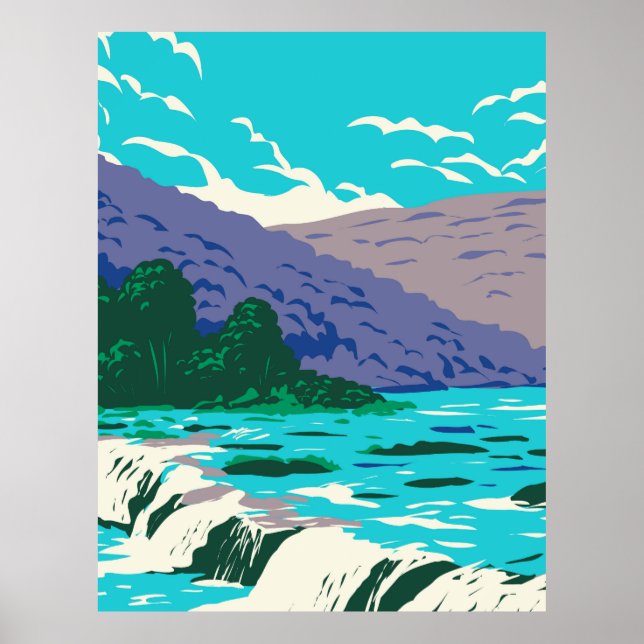Sandstone falls poster (Framsidan)
