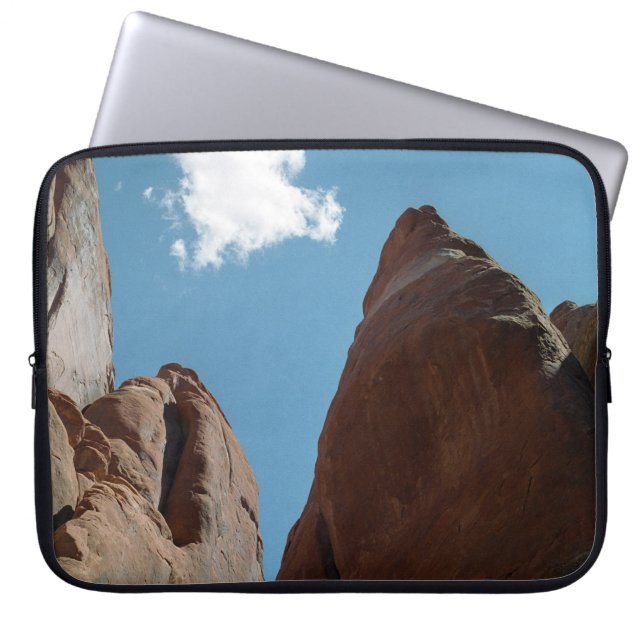 Sandstone Fins Close-Up Laptop Sleeve (Framsidan)