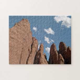Sandstone Fins Utah Desert Photo Pussel