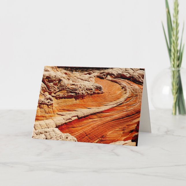 Sandstone Highway, tomt gratulationskort Kort (Framsida)