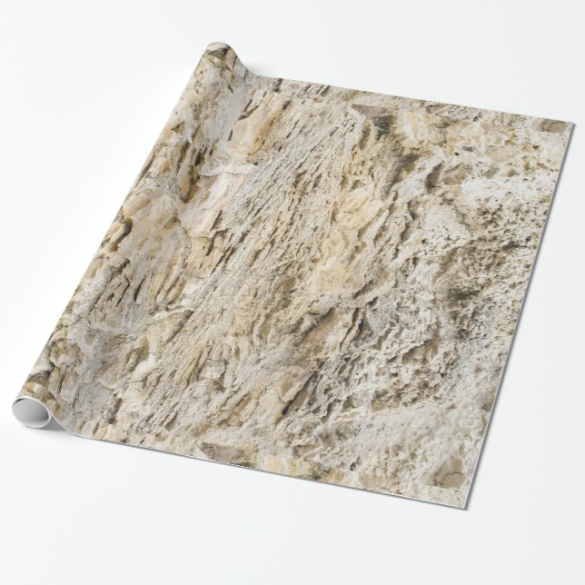 Sandstone mönster presentpapper (Utrullad)