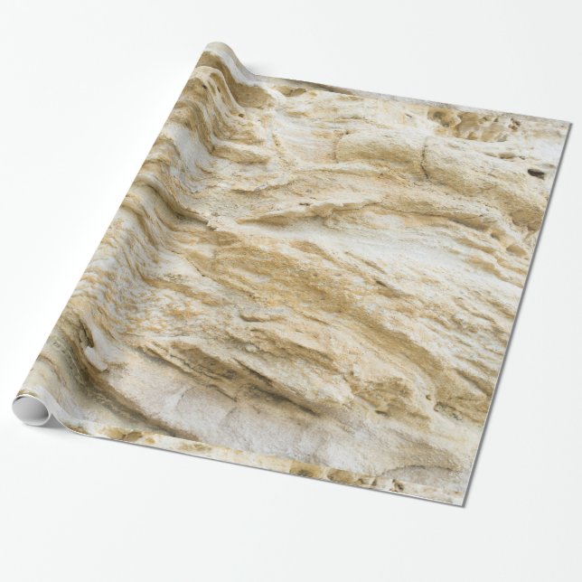 Sandstone mönster presentpapper (Utrullad)