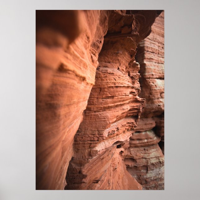 Sandstone Nature Photo Poster (Framsidan)