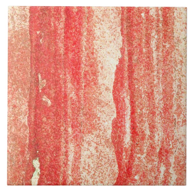 Sandstone Red Ceramic Tile Kakelplatta (Framsidan)