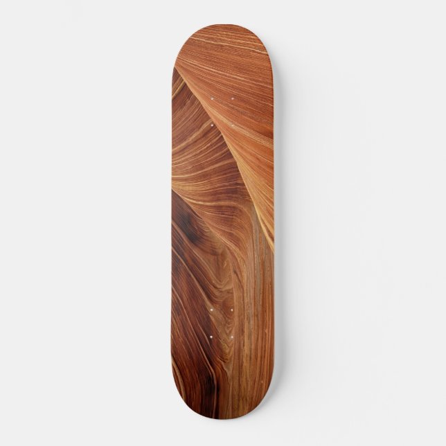 Sandstone Sten Formations Mini Skateboard Bräda 18,5 Cm (Framsida)
