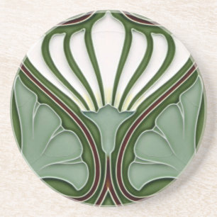 Sandstone Underlägg Art nouveau