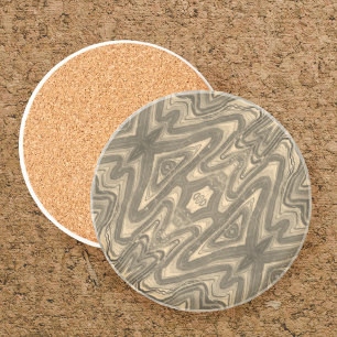 Sandstone Underlägg Earthy Sand and and Taupe Abst