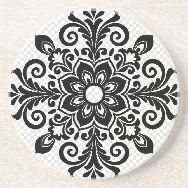 Sandstone-underlägg och vacker design underlägg (Framsidan)