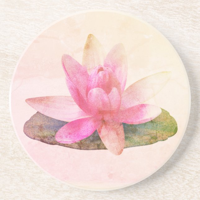 SANDSTONE UNDERLÄGG: ROSA LOTUS UNDERLÄGG (Framsidan)