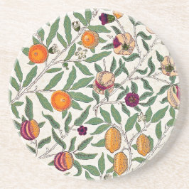 SANDSTONE UNDERLÄGG: WILLIAM MORRIS: POMEGRANATES UNDERLÄGG