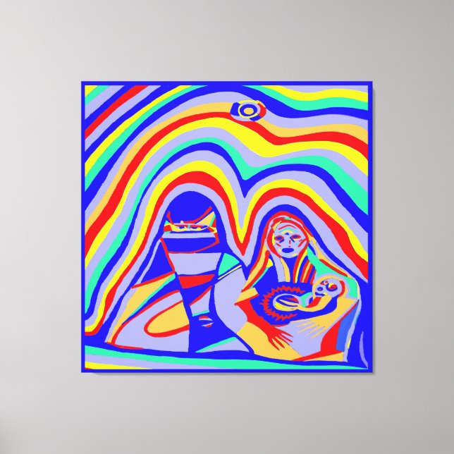 Sandstorm Canvastryck (Framsida)