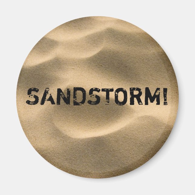 SANDSTORM! MAGNET (Framsidan)