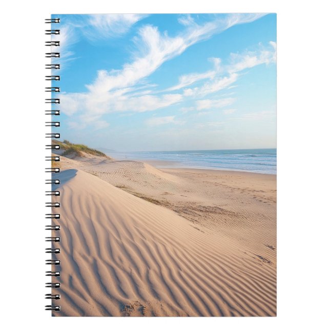 Sandstrand Anteckningsbok (Framsidan)