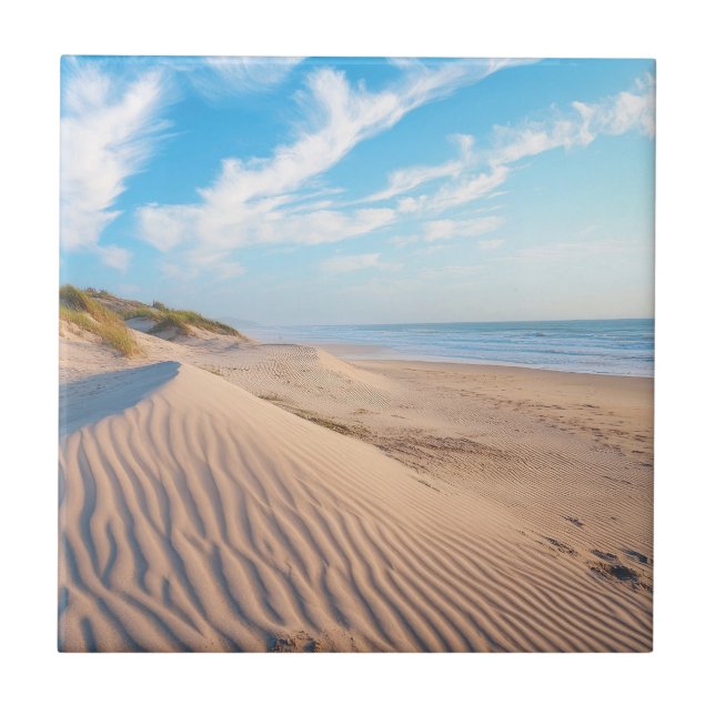 Sandstrand Kakelplatta (Framsidan)