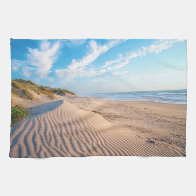 Sandstrand Kökshandduk (Horisontell)