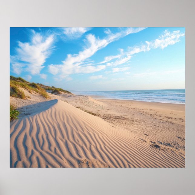 Sandstrand Poster (Framsidan)