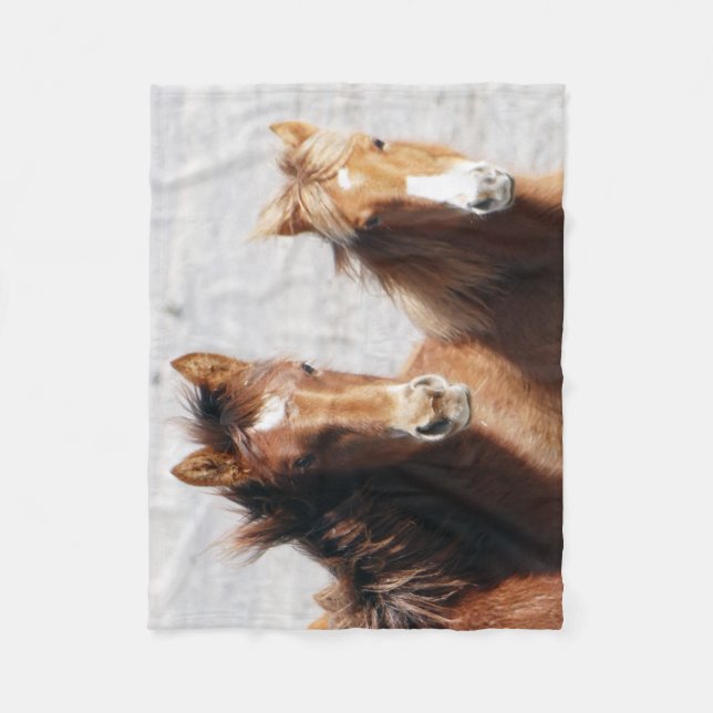 Sandtvättställföl Fleecefilt (Framsidan)