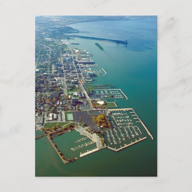 Sandusky Waterfront Vykort (Framsida)