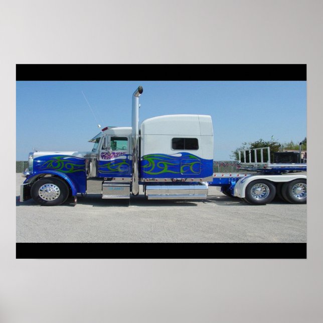 Sandvik Trucking Poster (Framsidan)