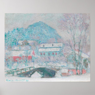 Sandvika, Norge (1895) av Claude Monet Poster