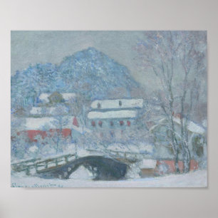 Sandviken-Norgen i Snö Poster