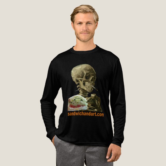 Sandwich and Skull T Shirt (Hel framsida)