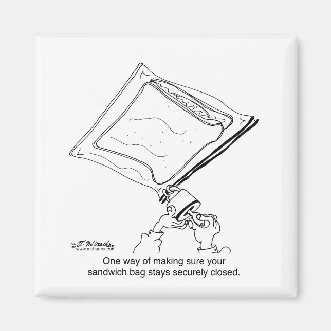 Sandwich Bag w/a Padlock Magnet (Framsidan)