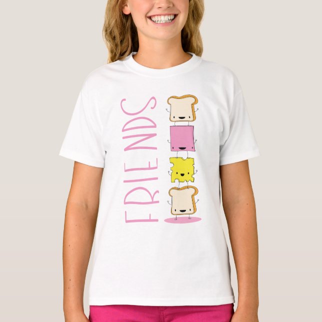 Sandwich Best Friend T Shirt (Framsida)