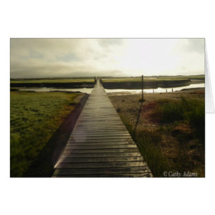 Sandwich Boardpromench Hälsningskort