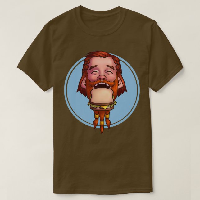 Sandwich dwarf t shirt (Design framsida)