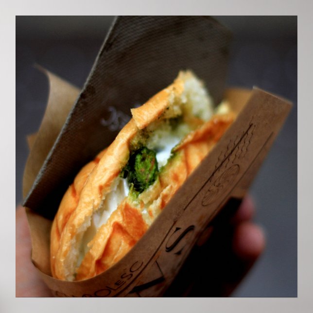 Sandwich/Foodie-köket poster (Framsidan)