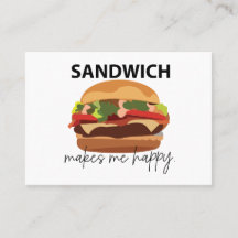 Sandwich gör mig Lycklig