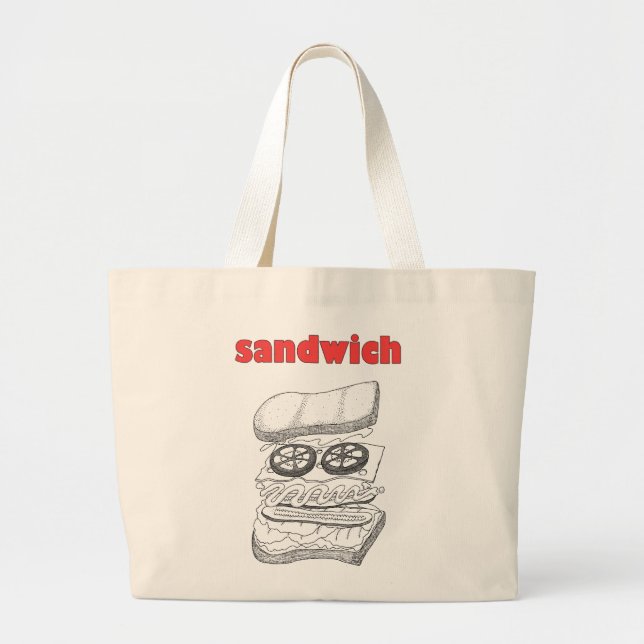 Sandwich Jumbo Tygkasse (Framsidan)