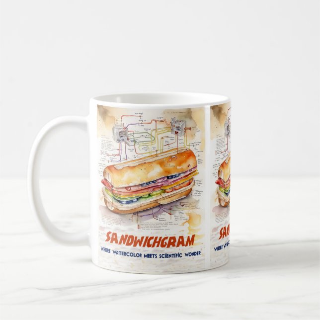 Sandwich Kaffemugg (Vänster)